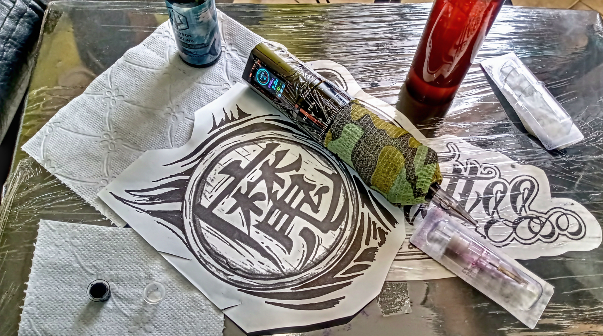 Interior del estudio Tiño Tattoo